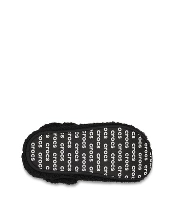 Croc Black Classic Cozzzy Slipper - Standard Fit