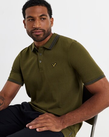Voi Tipped Pique Polo Long Length