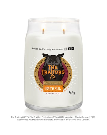 Yankee Candle The Traitors - Traitor Large Candle