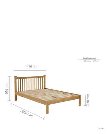 Woburn Oak Bed