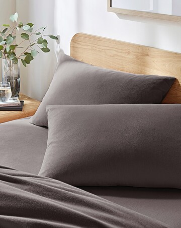 Pure Cotton Cosy Brushed Housewife Pillowcases