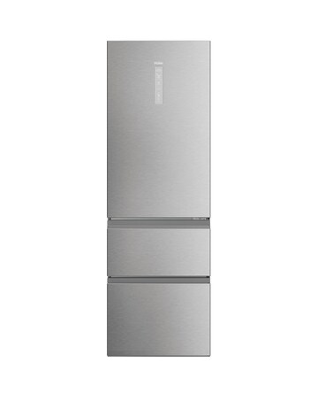 Haier Combi 3DR Series 5 HTW5618ENMG 180cm Refrigerator Inox + Install
