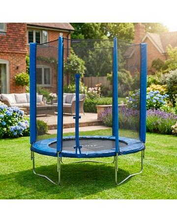 Plum Junior 6ft Trampoline & Enclosure - Blue