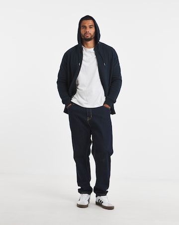 Full Zip Hoodie- Navy