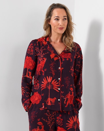 Joe Browns Exotic Camel Boutique Pyjama Top