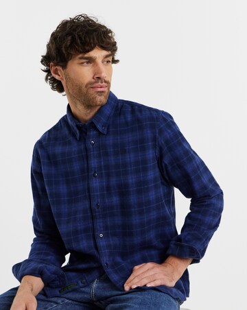 Timberland Flannel Check Shirt - Navy