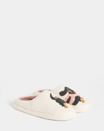 Frankfurter Borg Sausage Dog Slippers - Wide Fit (E)