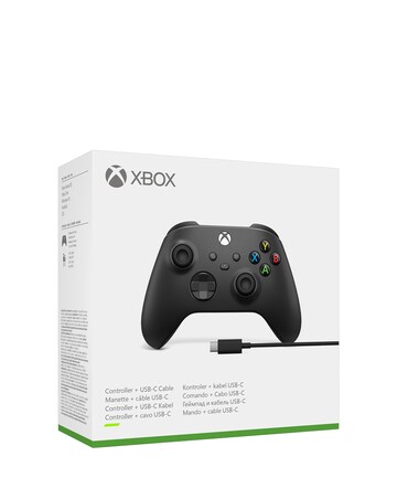 Xbox Wireless Controller with USB-C Cable - Carbon Black