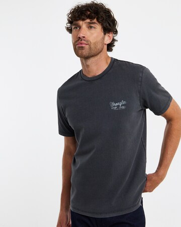 Wrangler Front/Back Graphic T-Shirt - Black