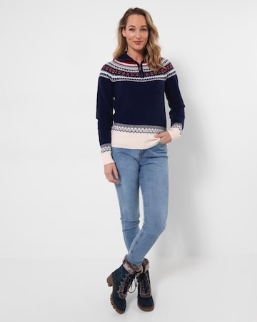 Joe Browns Collette Half Zip Jumper