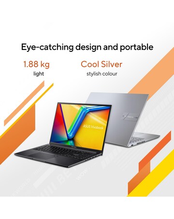 ASUS Vivobook 16 Laptop - 16in Ryzen 5 16GB 512GB - Silver