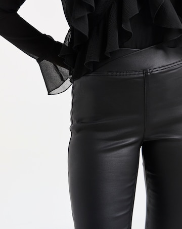 Retreat Pull On Coated Slim Jeggings