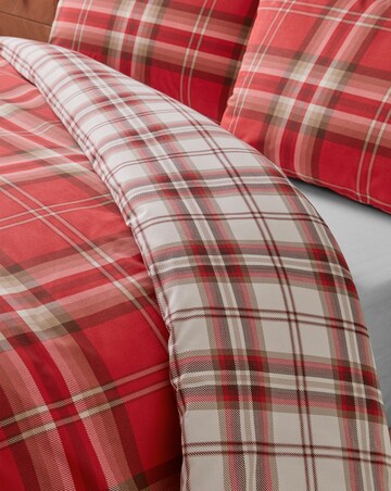 Catherine Lansfield Kelso Check Duvet Cover Set