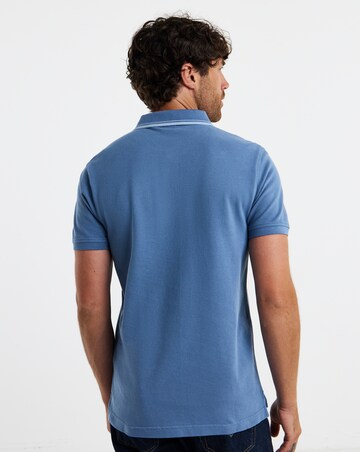 Levi's Short Sleeve Tipped Polo - Blue