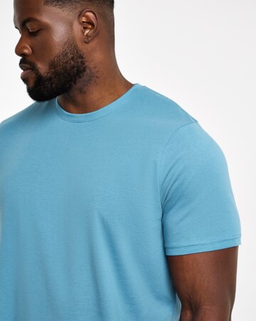5 Pack Crew Neck T-Shirts Extra Long