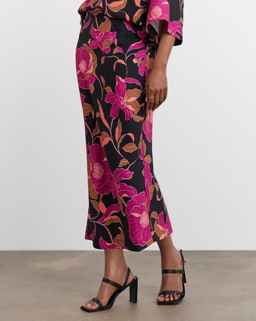 Joanna Hope Printed Crepe Skirt