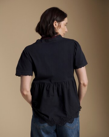 Julipa Lace Trim Blouse