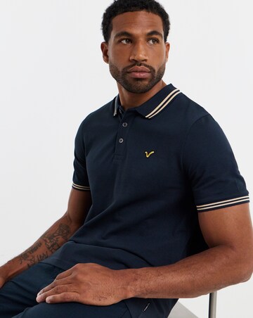 Voi Tipped Pique Polo Long Length