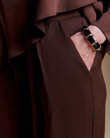 Julipa Satin Straight Leg Trouser