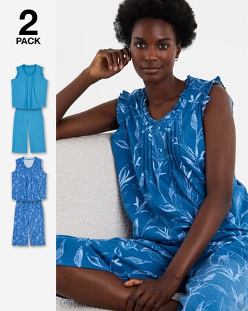 Julipa Value Floral 2 Pack Pyjama Set