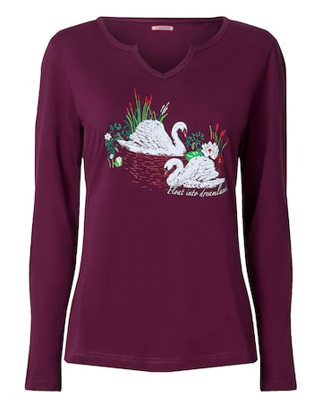 Joe Browns Elegant Swan Pyjama Set