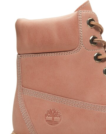 Timberland Pink Stone Street Lace Up Boots - Standard Fit (D)