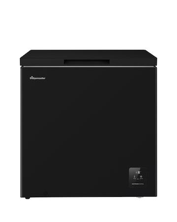 Fridgemaster MCF200EB 198L Freestanding Chest Freezer - Black - E Rated