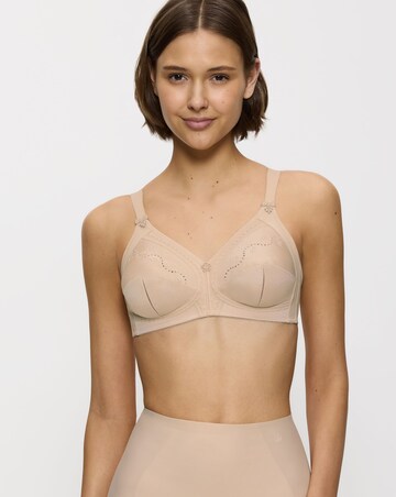 Triumph Doreen Cotton Full Cup Non Wired Bra Skintone