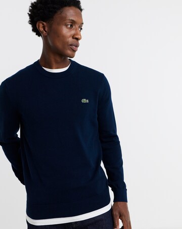 Lacoste Classic Crew Neck Sweater - Navy