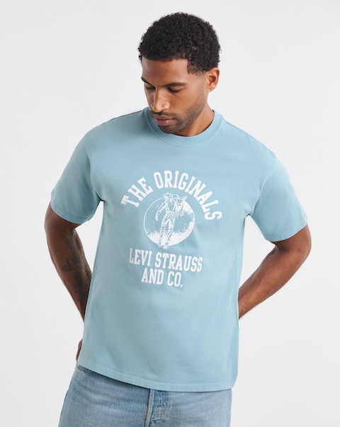 Levi's Short Sleeve Vintage Fit Graphic T-Shirt - Blue