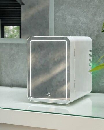 ValueLights 4L Portable Mini Beauty Fridge with LED Mirror