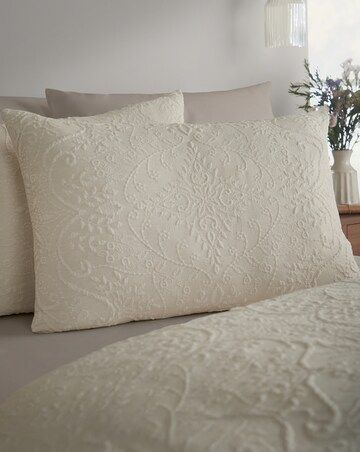 Catherine Lansfield Amelia Jacquard Duvet Cover Set