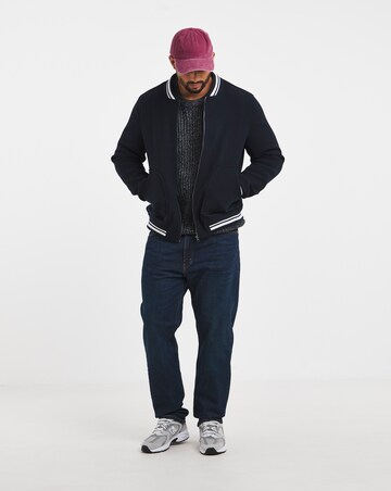Jack & Jones Jaxon Crew Knit Jumper - Navy