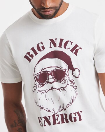 Big Nick Energy Xmas Graphic T-Shirt