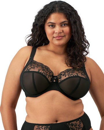 Elomi Zarla Full Cup Wired Bra Black