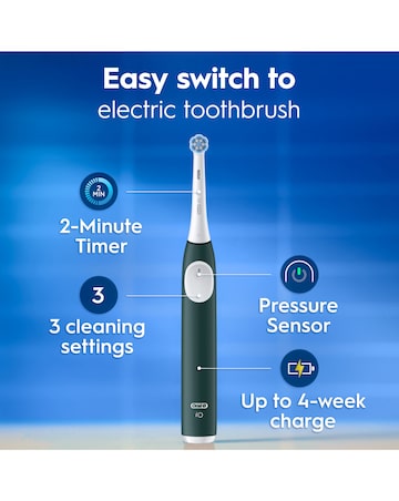 Oral-B iO2 Series Forest Green + Travel Case