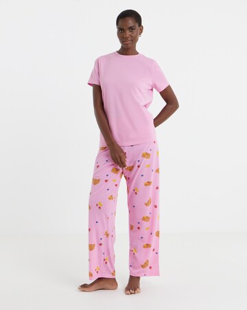 Pretty Secrets Value 2 Pack Breakfast Print Pyjama Sets