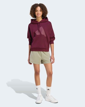adidas Essentials Big Logo Hoodie - Maroon