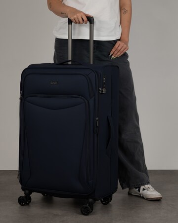 Rock Luggage Vitality 4pc Softshell Suitcase Set