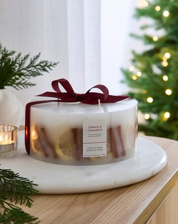 Classic Elegance Orange & Cinnamon Large Inclusion Candle
