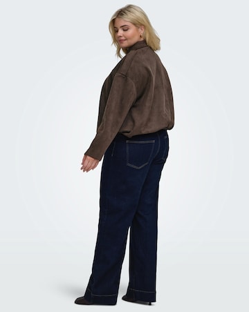 ONLY FAUX SUEDE BOMBER JACKET