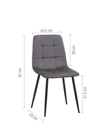 Axel Pair Of Dining Chairs