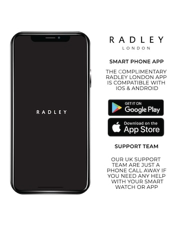 Radley Series 57 AMOLED Gold Plated Stainless Steel Bracelet Smart Watch - Gold