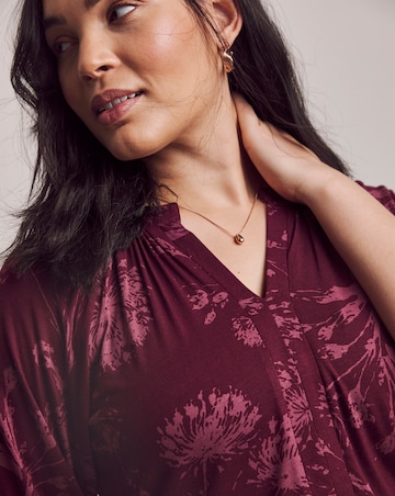 Julipa Printed Jersey Blouse