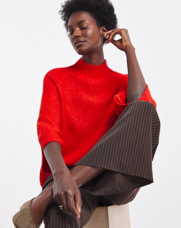 Funnel Neck Batwing Jumper