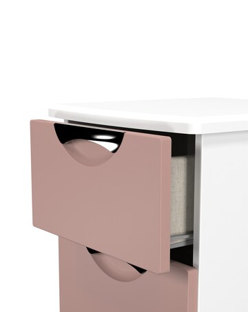 Haydn Ready Assembled 2 Drawer Bedside - Kids