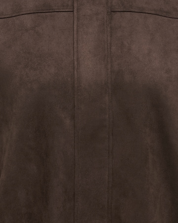 ONLY FAUX SUEDE BOMBER JACKET