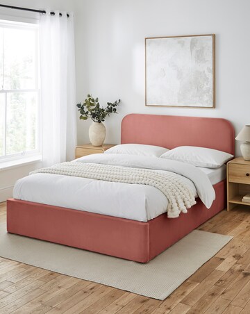 Emery Velvet Ottoman Bedframe