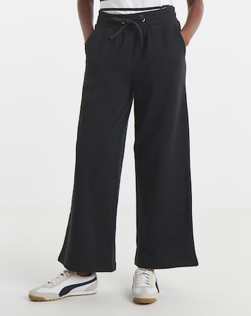 Black Wide Leg Jogger