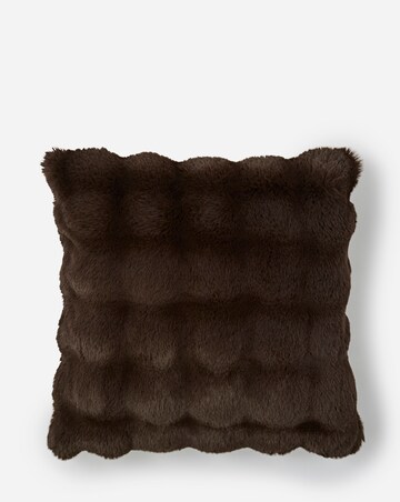 Luxe Bubble Faux Fur Cushion